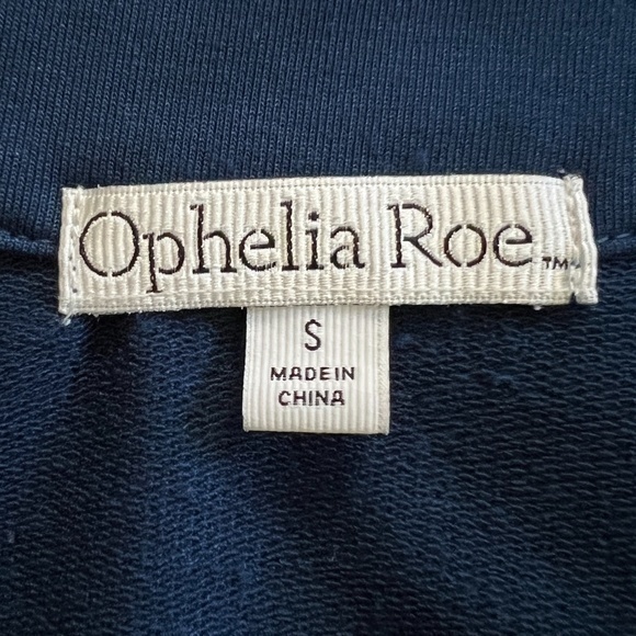 Ophelia Roe Two Piece Midi Striped‎ Dress Sz. S NWOT - Picture 12 of 16